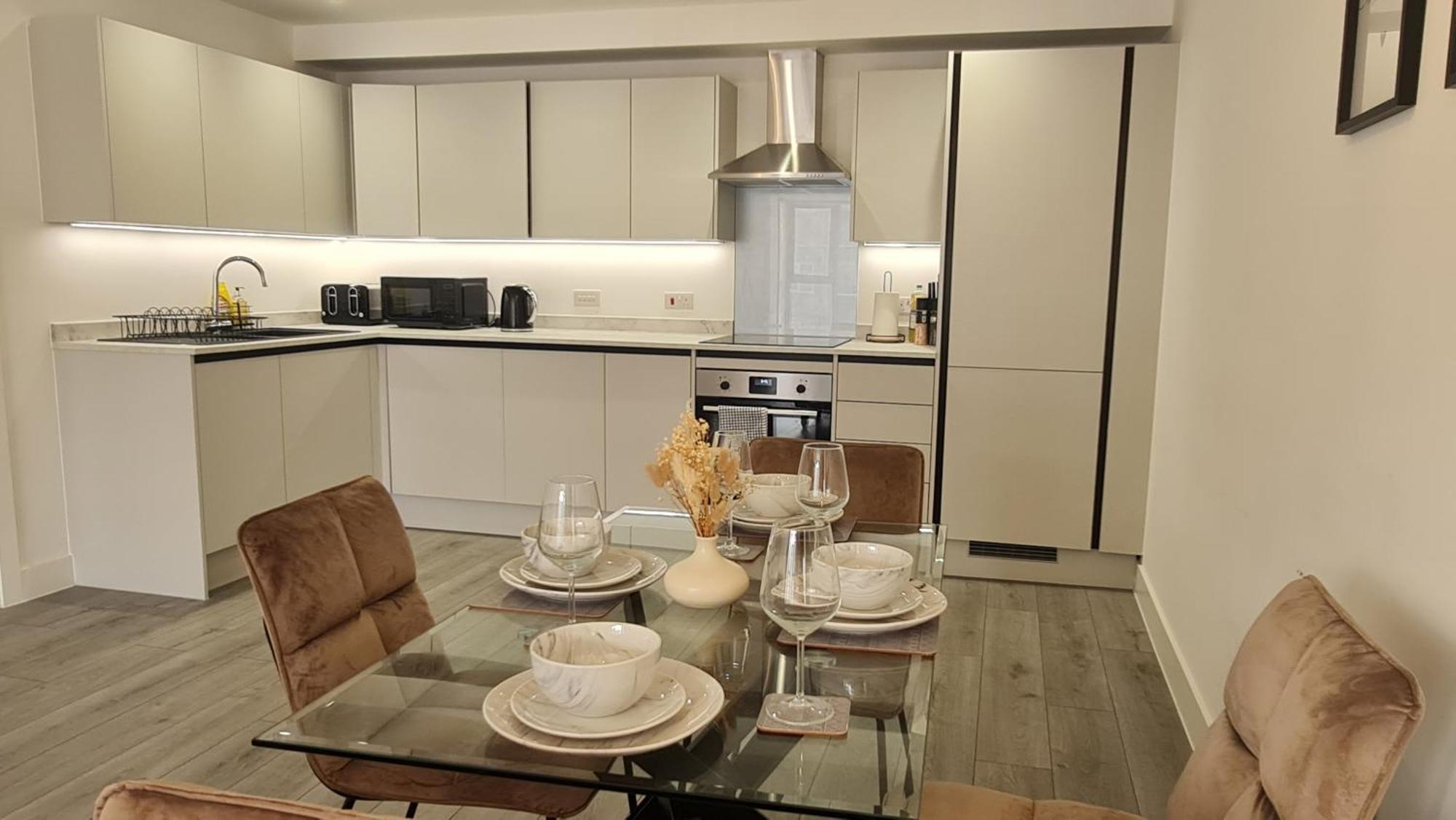 היימל המפסטד Modern City Apartment מראה חיצוני תמונה